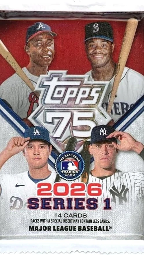 Kartičky Topps 2026 (14 ks)