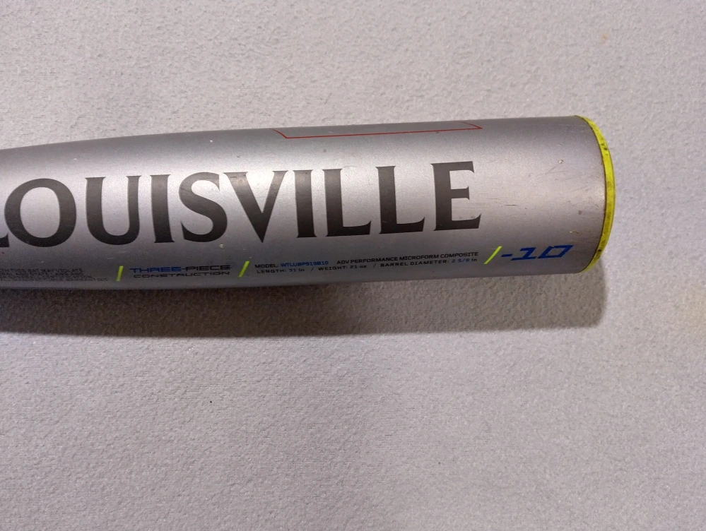 2019 Louisville Slugger Prime 919 -10 31" kompozit