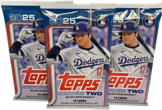 Kartičky Topps 2025 2.série (14 ks)